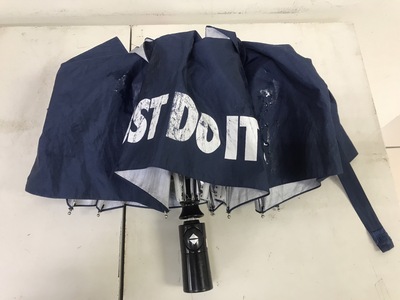 875 摺傘(藍色，just do it文字)圖片